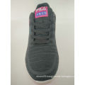 Grey Fabric Casual Comfortable Sport Shoe for Women
